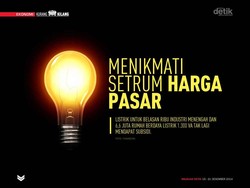 Menikmati Setrum Harga Pasar