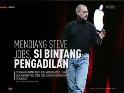 Mendiang Steve Jobs, Si Bintang Pengadilan