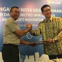 Edukasi Bahaya Software Bajakan, Microsoft Dibekingi Polisi