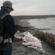 Tanggul Penahan Lumpur Lapindo di Titik 73 B Kembali Jebol