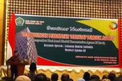 Lukman Hakim Tegaskan RUU Perlindungan Beragama Jadi Prioritas Kemenag Saat Ini