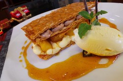 Resep Dessert: Mille Feuille De Pommes Caramelisees