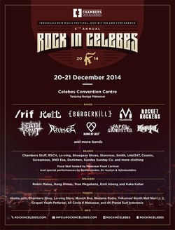 ROCK IN CELEBES 2014