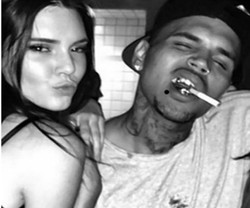 Chris Brown Diam-diam Naksir Kendall Jenner