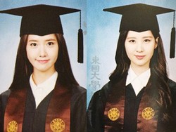 Melihat Foto-foto Wisuda Yoona dan Seohyun SNSD