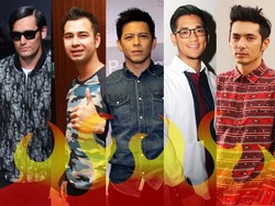 10 Selebriti Pria Paling Hot 2014