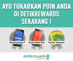 Kini Poin Anda Bisa Ditukar Dengan Hadiah di detikRewards.com
