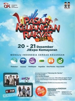 Ayo Datang Ke Pasar Keuangan Rakyat di JIEXPO Kemayoran!