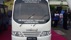Muhammadiyah Luncurkan 2 Mobil Hemat Energi Karya Siswa SMK