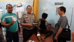 Dor! Polisi Tembak Pencuri Pistol Anggota Satlantas