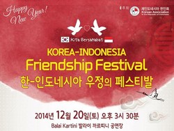 Festival Budaya Korea-Indonesia Digelar 20 Desember