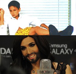 Foto: Transformasi Conchita Wurst, Dari Anak-anak Hingga Jadi Wanita Brewokan