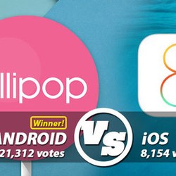 Lollipop Lebih Seksi Ketimbang iOS 8