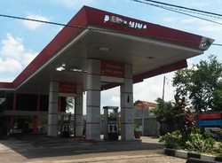 Dihantam Angin Puting Beliung, SPBU 24 Jam di Ujungberung Ini Tutup