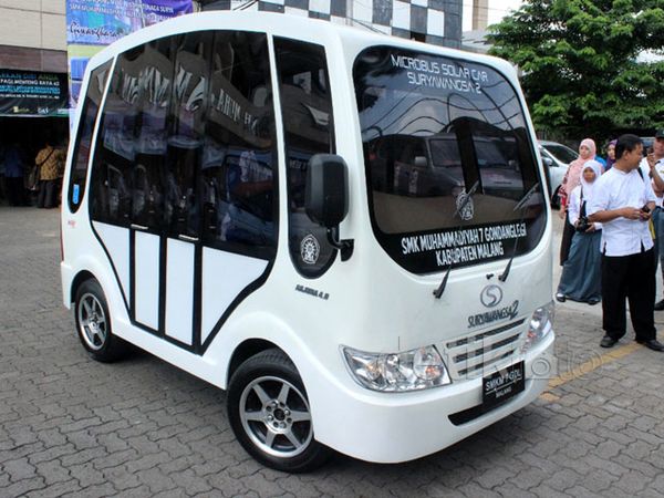 Mobil Surya Buatan SMK Muhammadiyah