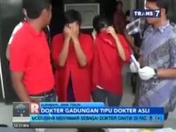 Dokter Gadungan Tipu Dokter Asli Ratusan Juta Rupiah