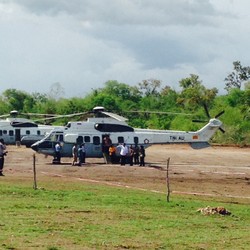 Datang Naik Heli, Jokowi Resmikan Proyek Waduk Rp 710 Miliar di Kupang