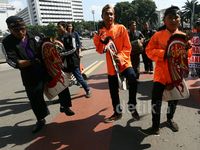 Atraksi Kuda Lumping untuk Korban Longsor Banjarnegara