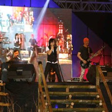 Republik Cinta Management Cs Getarkan Taman Blambangan Banyuwangi