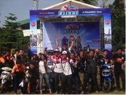 Ganti Oli 10.000 Motor Matic, Federal Matic Coba Pecahkan Rekor MURI