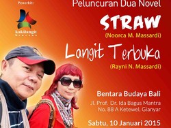 Januari 2015, Noorca M. Massardi Rilis Buku Bareng Istrinya