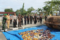 Narkoba Menyebar ke Pelosok Desa, Polisi Sita Sabu dan Ganja di Inhu Riau