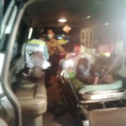 Dari Bandara Halim, Sejumlah TKI Pulang Menumpang Mobil Ambulans