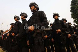 Polri Gelar Pasukan Pengamanan Natal dan Tahun Baru Pagi Ini