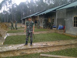 Sesuai Instruksi Jokowi, 50 Rumah untuk Pengungsi Sinabung Rampung Dibangun