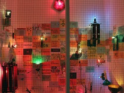 Dua Guru Seni SMA Gonzaga Pameran di Pasar Santa