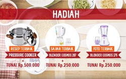 Inilah 3 Pemenang Program Resep Roemahan Detikfood!