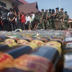 Polresta Pasuruan Musnahkan Barang Bukti Senilai Rp 230 Juta Jelang Tahun Baru