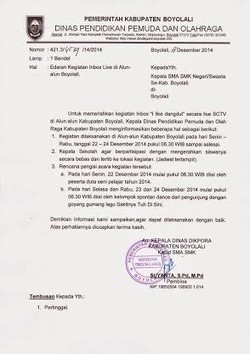 KPAI Minta Bupati Boyolali Tak Diam Soal Mobilisasi Pelajar Tonton Inbox di Alun-alun