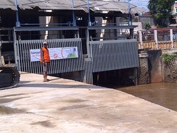 Pembangunan Pintu Air Manggarai Sudah 95 Persen, Ditargetkan Januari Rampung