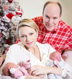 Kerajaan Monako Rilis Foto Bayi Kembar Pangeran Albert dan Putri Charlene