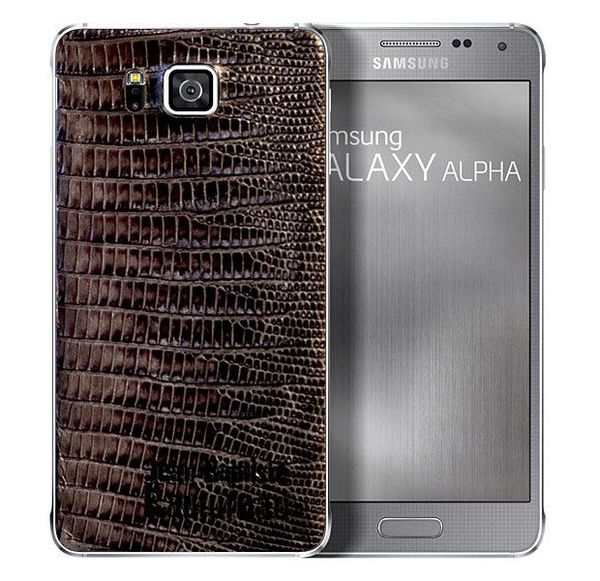 Galaxy Alpha Tampil Glamor dengan 'Jaket' Kulit