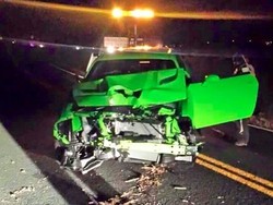 Sial, Baru Sejam Diambil dari Diler, Mobil Tabrakan