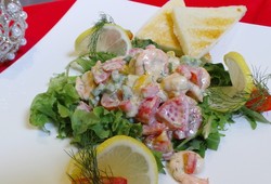 Video Resep: Avocado Shrimp Salad