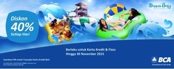 Snowbay Waterpark Diskon 40% Setiap Hari!