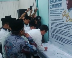 3 Menteri PKB Teken Komitmen Lanjutkan Perjuangan Gus Dur