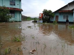 Banjir 50 Cm Akibat Hujan Deras di Garut Mulai Surut
