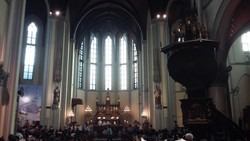 Misa Natal di Katedral Jakarta Pagi Ini Berjalan Aman dan Lancar