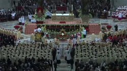 Tahun ke-2 Pimpin Misa Natal, Paus Fransiskus Kirim Pesan Untuk Pengungsi Irak