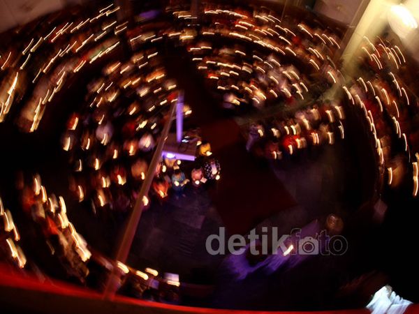 Misa Malam Natal di Gereja Immanuel Jakarta