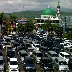 Libur Natal, Pelabuhan Ketapang Banyuwangi Padat