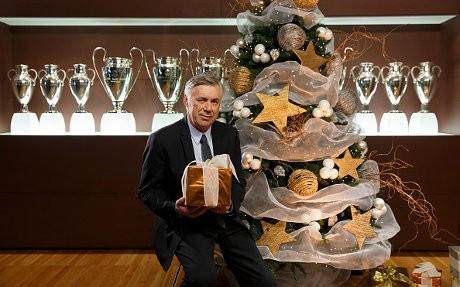 Pesan Natal Ancelotti untuk Pemain Madrid: Jangan Pikirkan Sepakbola