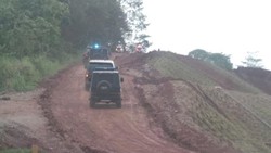 Usai Blusukan di Subang, Jokowi Off Road di Tol Cikampek-Palimanan