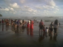 Libur Panjang, Pantai Parangtritis Bantul Dipadati Ribuan Wisatawan