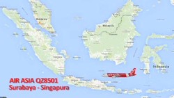 AirAsia QZ 8501 Tujuan Singapura Mengangkut 155 Penumpang