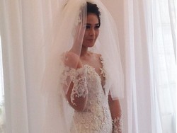 Cantiknya Gracia Indri Bergaun Pengantin Jelang Dipinang David NOAH